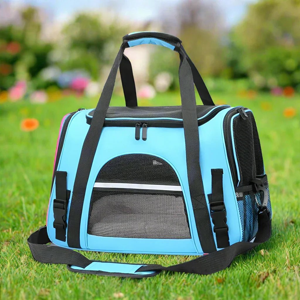 Sac de Transport pour Chien - DogCarrierBag™ - Bleu - Chienpagnon