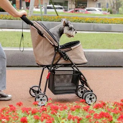 Poussette pour Chien - PetStroller™ - Beige - Chienpagnon