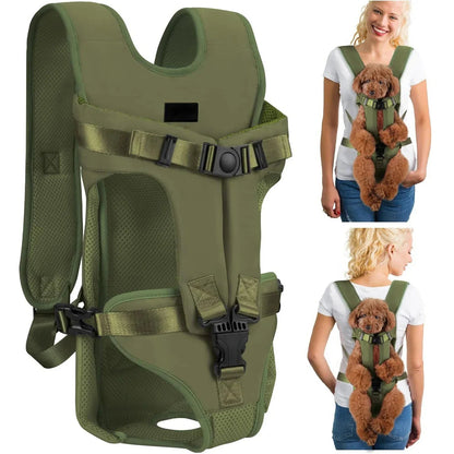 Sac à Dos pour Chien - PetCarrier™ - Vert - Chienpagnon
