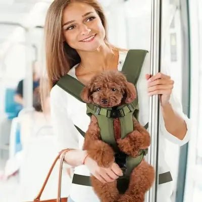 Sac à Dos pour Chien - PetCarrier™ - Vert - Chienpagnon