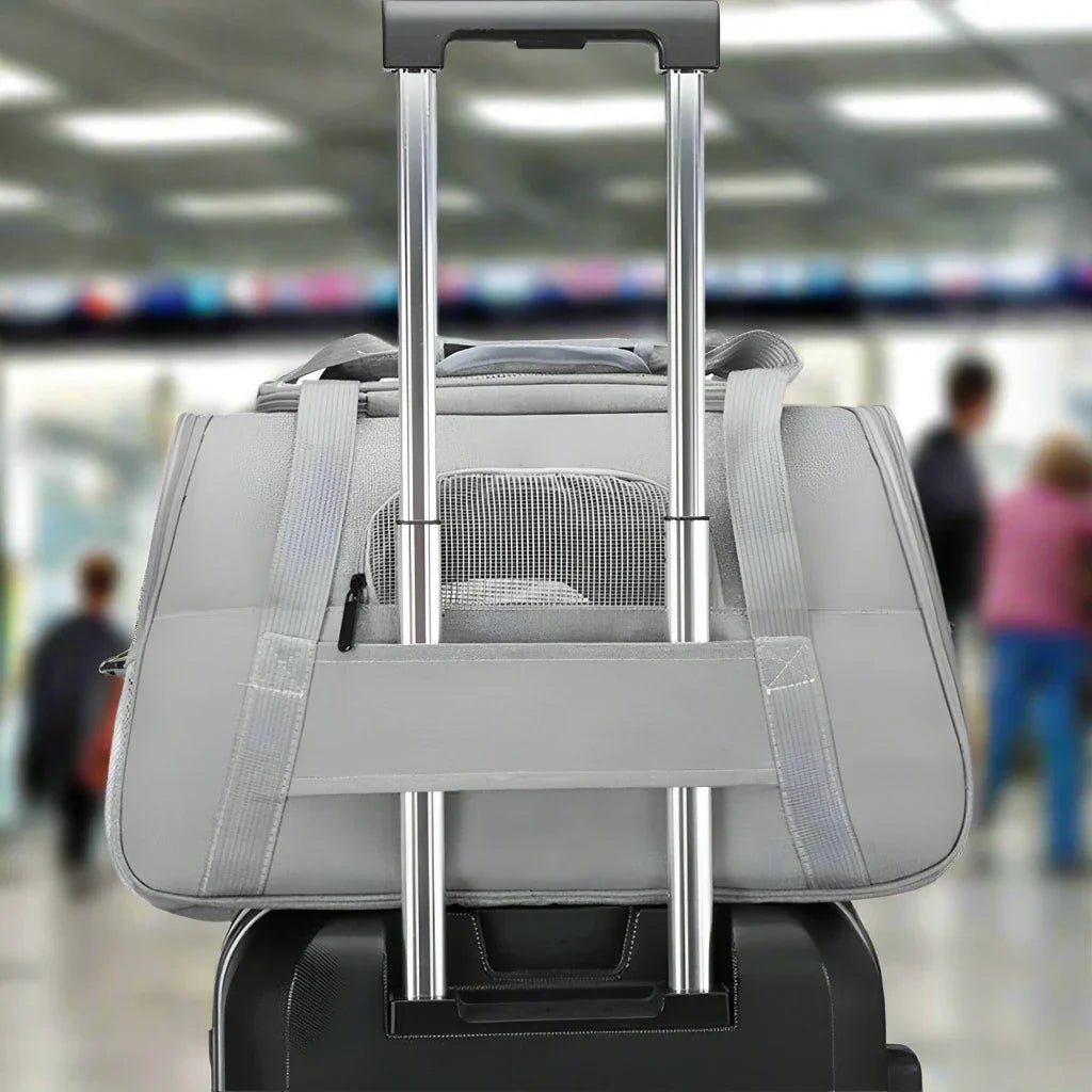 Sac de Transport pour Chien - DogCarrierBag™ - Gris - Chienpagnon