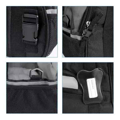 Sac de Transport pour Chien - DogCarrierBag™ - Noir - Chienpagnon