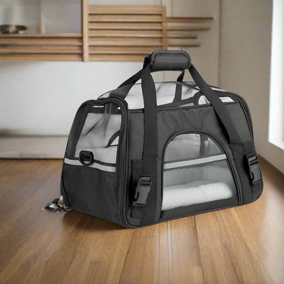 Sac de Transport pour Chien - DogCarrierBag™ - Noir - Chienpagnon