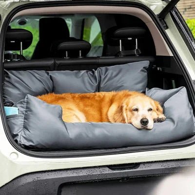 Siege Auto pour Chien - CarrierTravelDog™ - Gris - Chienpagnon