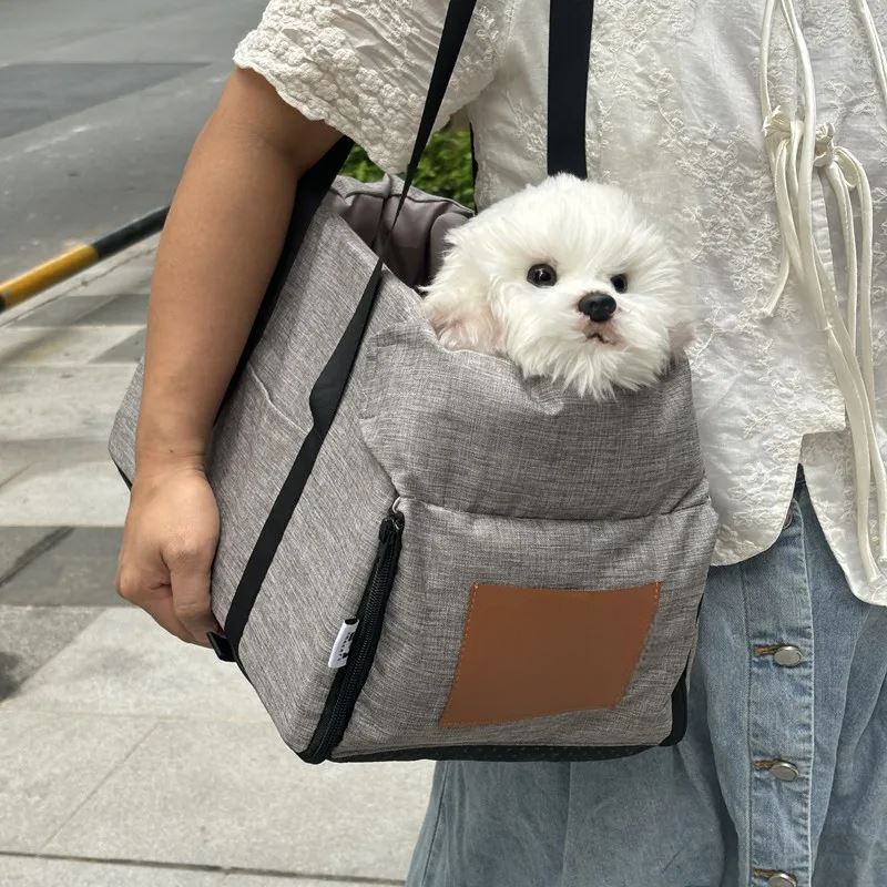 Siege Auto pour Chien - PetTravelSeat™ - Gris - Chienpagnon